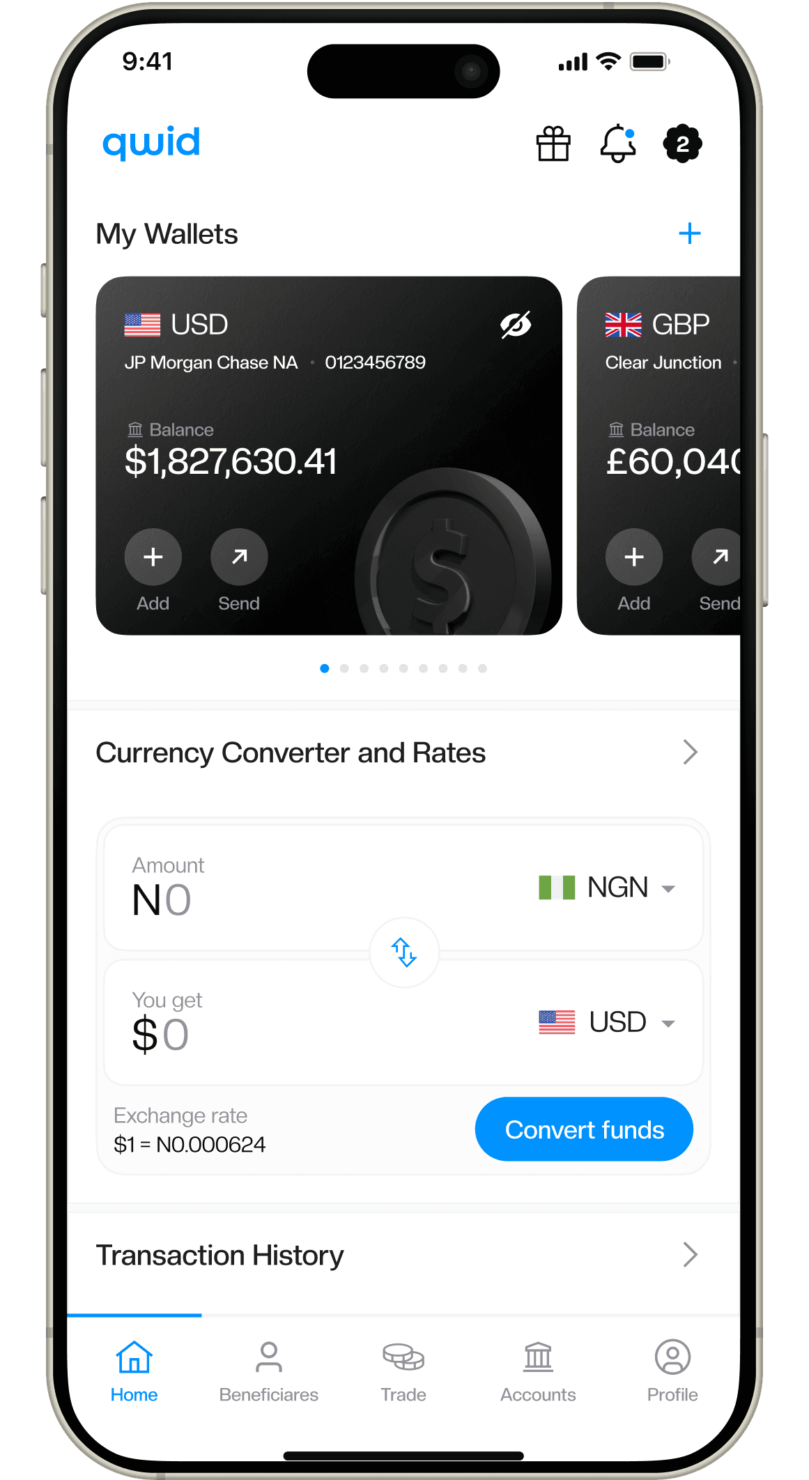 Multi-wallets by design